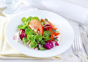 Image showing fresh salad