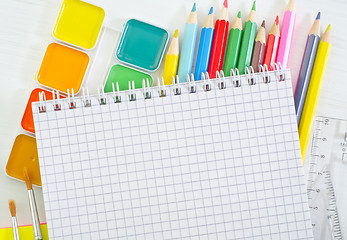 Image showing school supplies