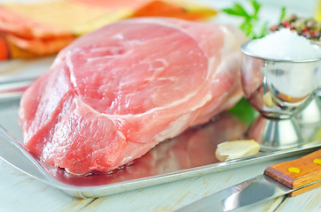 Image showing raw meat