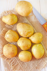 Image showing raw potato