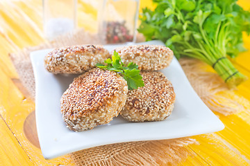 Image showing cutlets