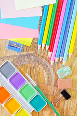 Image showing school supplies