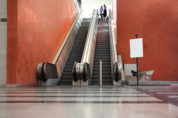 Image showing Escalator