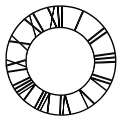 Image showing Clock face