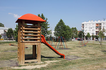 Image showing Children\'s playground 