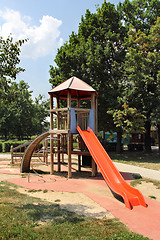 Image showing Children\'s slide