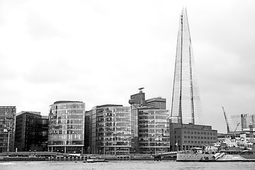 Image showing  in  the new   building london skyscraper        financial distr