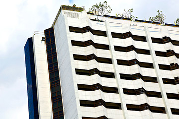 Image showing  bangkok terrace  thailand  in office district palaces     plant