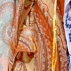 Image showing in  london accessory colorfull scarf and headscarf old market no