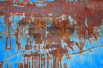 Image showing Rusty metal