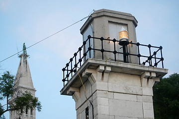 Image showing Viewpoint in Rovinj on Adriatic coast