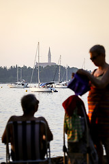 Image showing Man and woman on Adriatic coast