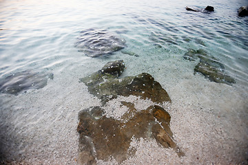 Image showing Sea water surface 