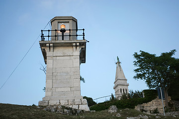 Image showing Lighthouse in Rovinj