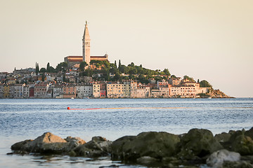 Image showing Old city core of Rovinj