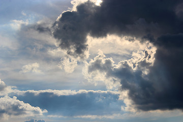 Image showing cloud with unusual shape