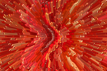 Image showing Red abstract background