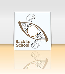 Image showing Back to school word, education concept