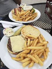 Image showing Hamburger, food