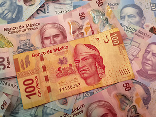 Image showing Mexican Money