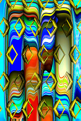 Image showing Abstract 3d background