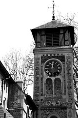 Image showing in cemetery  england europe old construction and    history