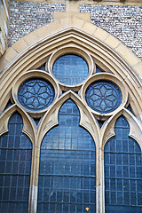 Image showing door southwark  in london england old  and religion