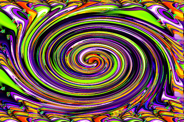 Image showing Abstract 3d background