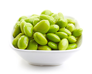 Image showing bowl of green beans