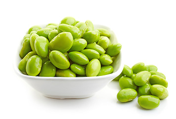 Image showing bowl of green beans