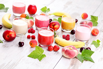 Image showing fruity smoothie