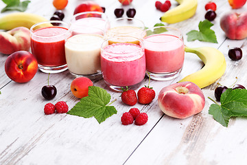 Image showing fruity smoothie