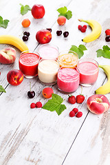 Image showing fruity smoothie