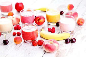 Image showing fruity smoothie