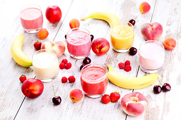 Image showing fruity smoothie