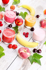 Image showing fruity smoothie