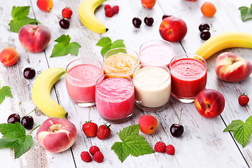 Image showing fruity smoothie