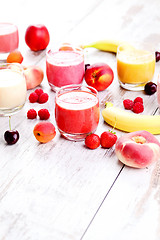 Image showing fruity smoothie