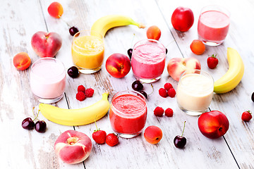 Image showing fruity smoothie