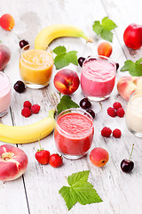 Image showing fruity smoothie