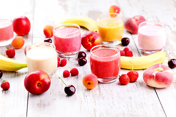 Image showing fruity smoothie