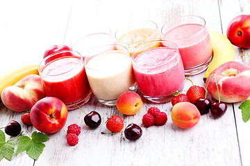 Image showing fruity smoothie