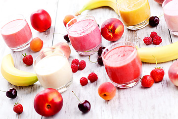 Image showing fruity smoothie