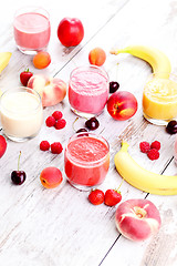 Image showing fruity smoothie