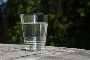 Image showing One glass of water