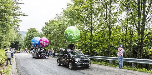 Image showing Senseo Vehicles - Tour de France 2014