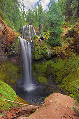 Image showing Falls Creek Falls Lower and Middle Tiers