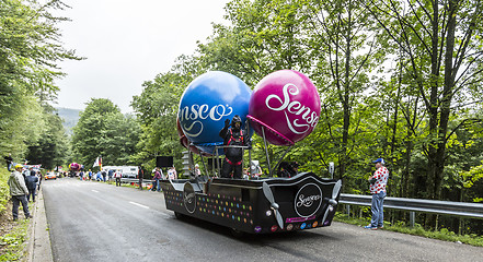 Image showing Senseo Vehicle - Tour de France 2014