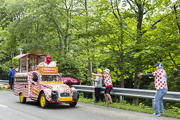 Image showing Cochonou Vehicle- Tour de France 2014