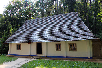 Image showing old rural house in Carpathian region